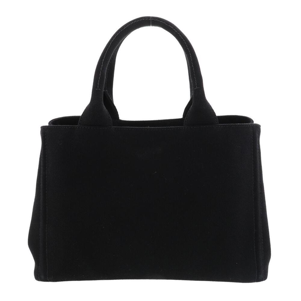 PRADA Canapa Shoulder Bag Messenger Black - Picture 4 of 6